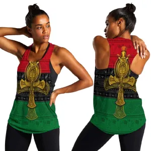 Pan African Ankh Women Racerback Tank DT02