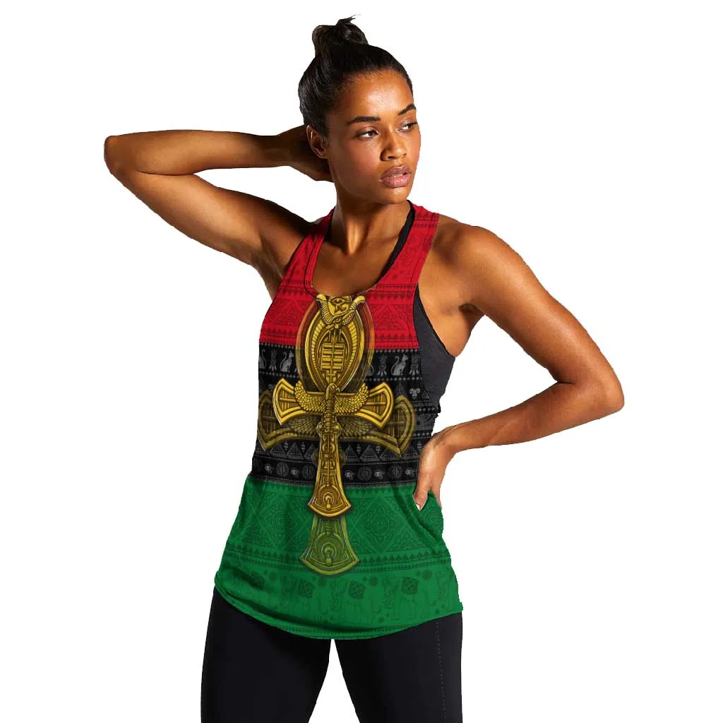 Pan African Ankh Women Racerback Tank DT02