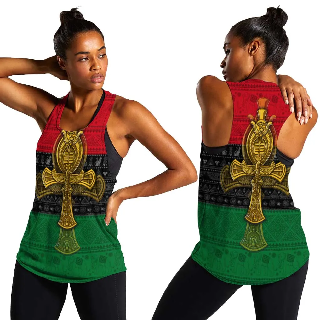 Pan African Ankh Women Racerback Tank DT02