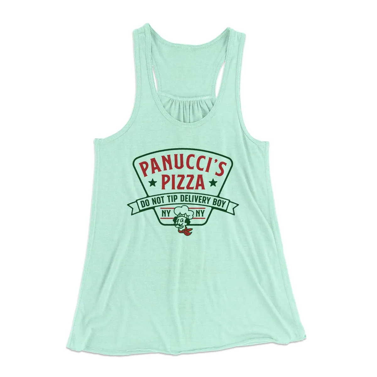 Panucci's Pizza Women's Flowey Tank Top