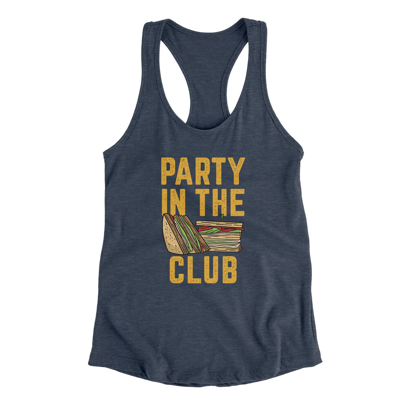 Party In The Club Women's Racerback Tank