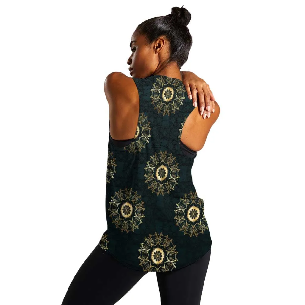 Personalized Afro Women Women Racerback Tank Powerful African Pattern DT03