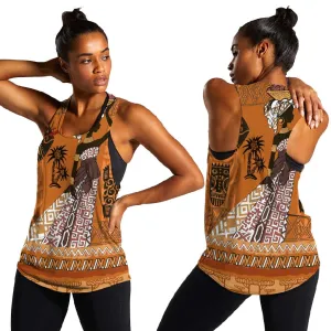 Personalized Beautiful Woman African Women Racerback Tank DT02
