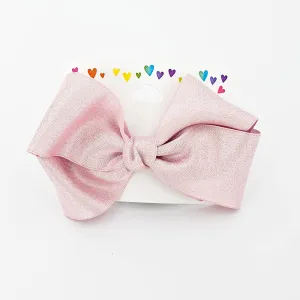 Pink Clips & Grips Large Bow