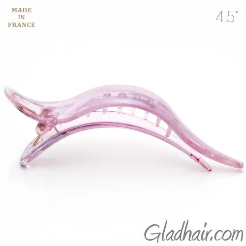 Pink Color Salon Beak Clip with Hump