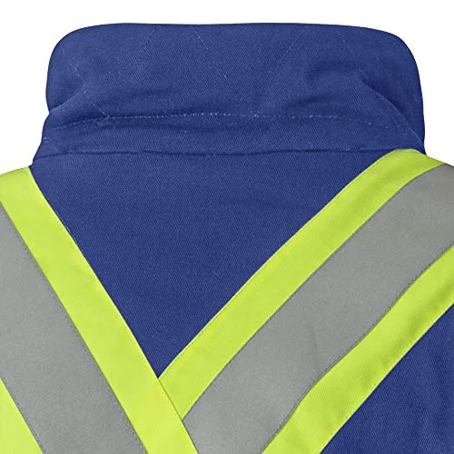 Pioneer V2560210 Flame Resistant Quilted Cotton Safety Parka