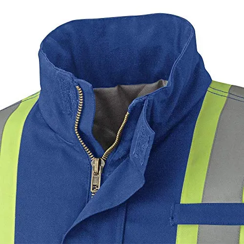 Pioneer V2560210 Flame Resistant Quilted Cotton Safety Parka