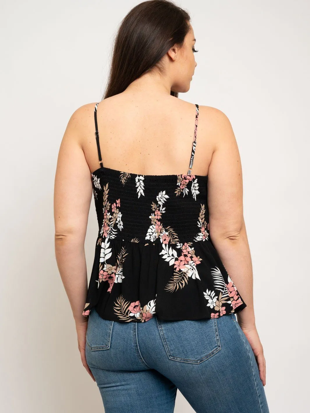 PLUS SIZE SPAGUETTI STRAP TOP