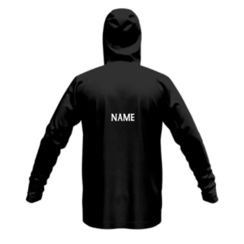 PM Sharks Juniors SlimFit HP Tech Zip Hoodie Black