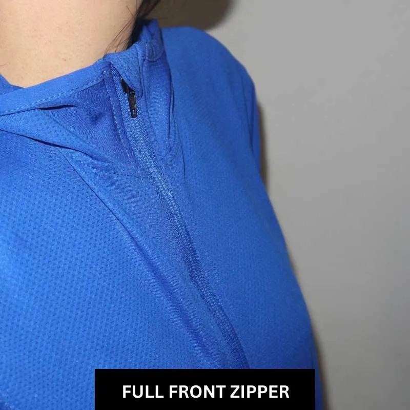 Port Pacers SlimFit HP Tech Zip Hoodie Royal