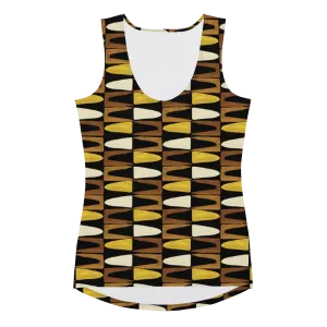 Printed Tank Top_Dark Autumn