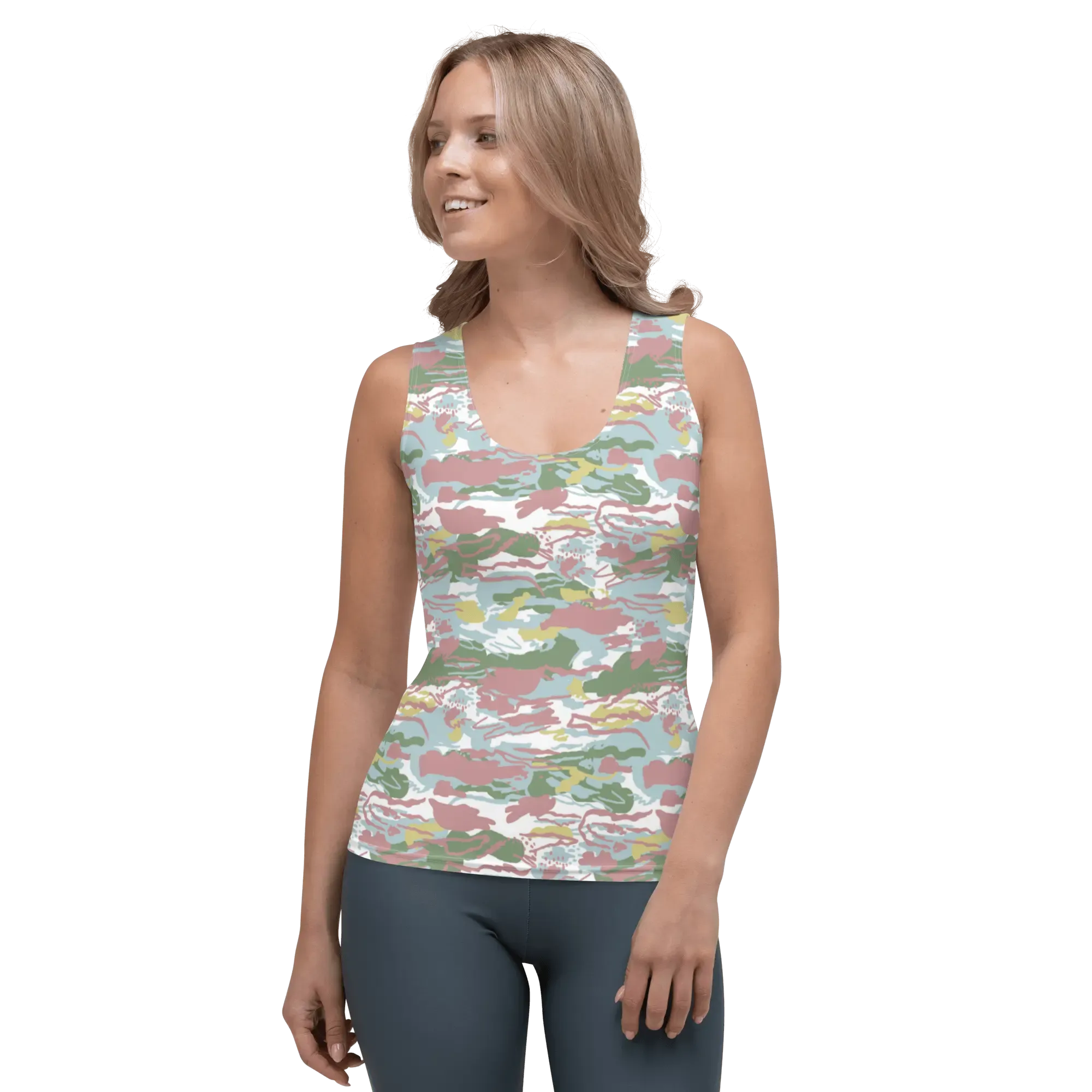 Printed Tank Top_Soft Summer