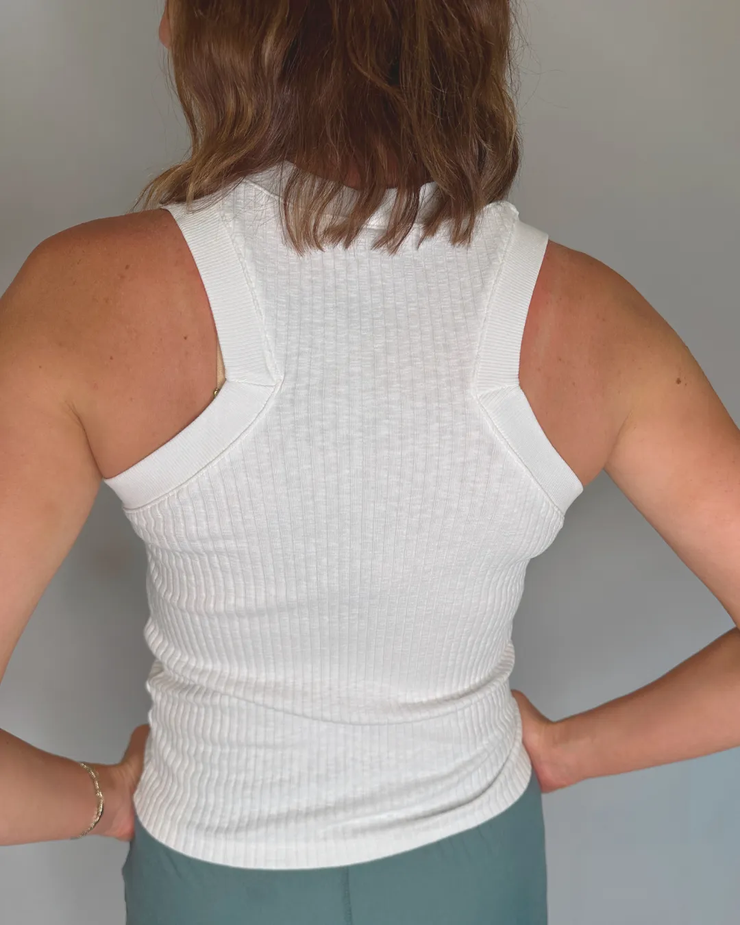 PROJECT SOCIAL T The Player Racerback Rib Tank
