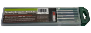Pure TIG Welding Tungsten Electrodes 3/16” ( Green ) Free Shipping