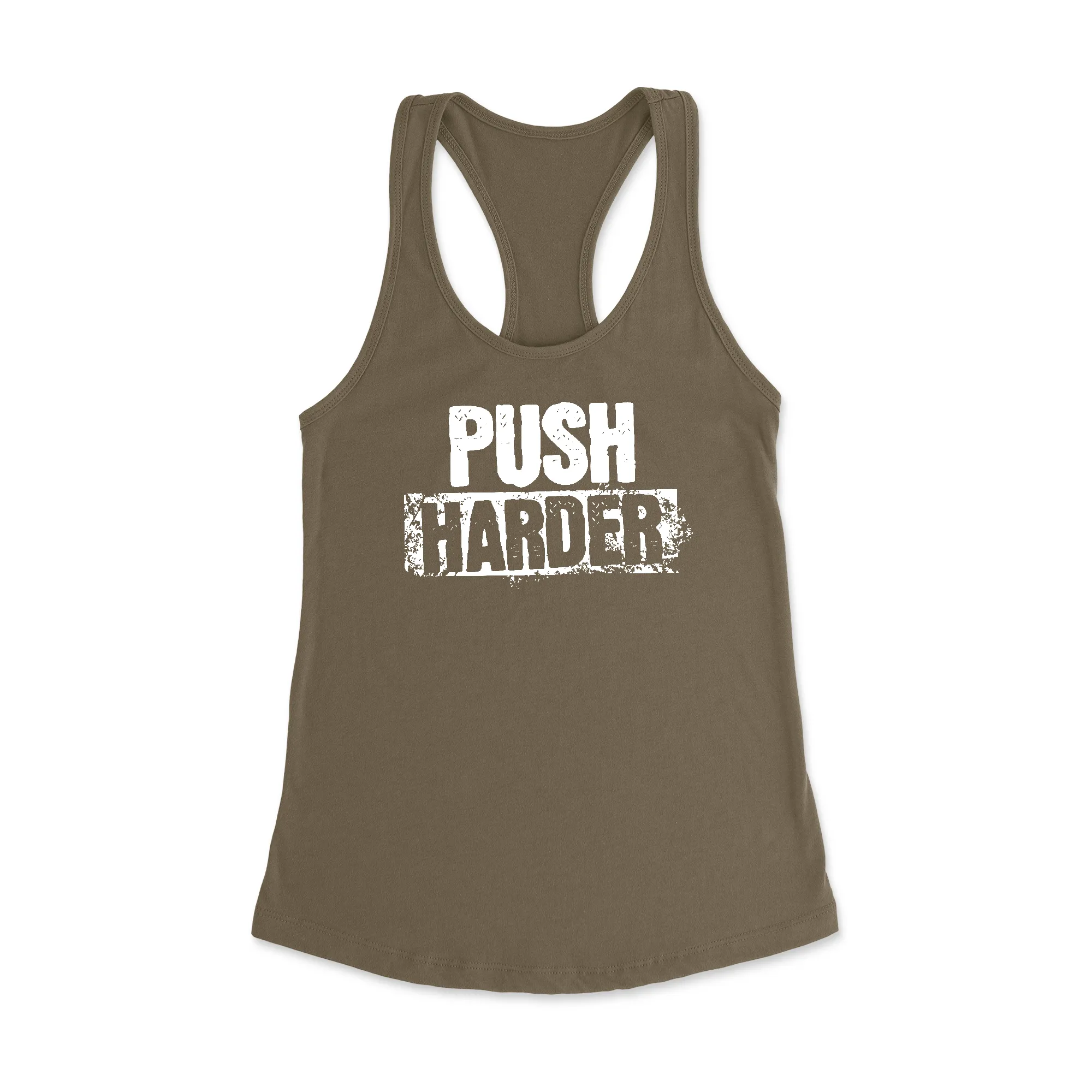 Push Harder Racerback Tank Top