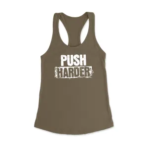 Push Harder Racerback Tank Top