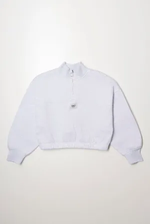 Quarter Zip Tracktop Grey