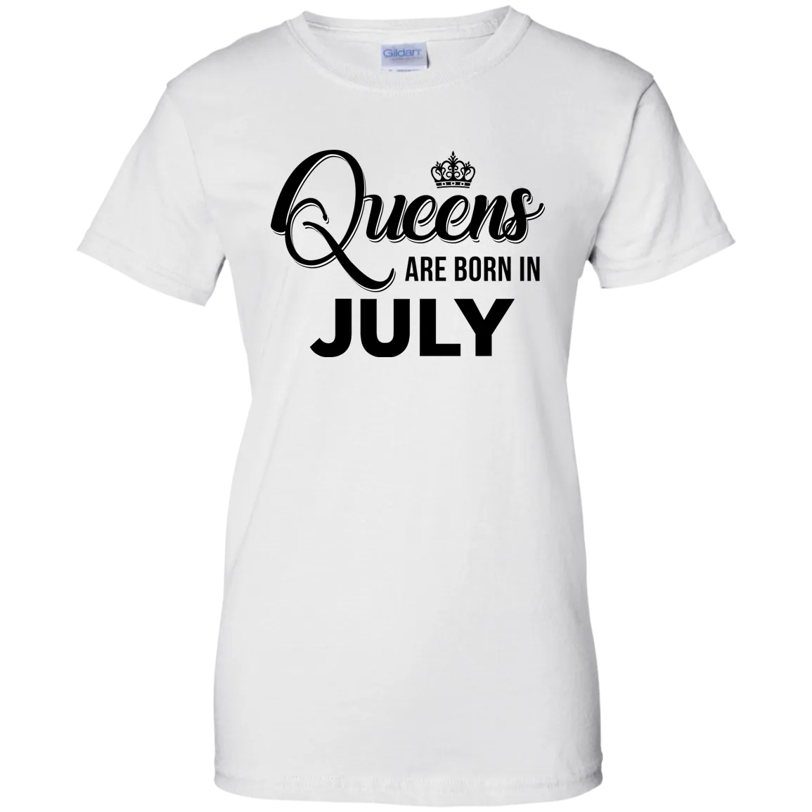 Queens are born in July shirt