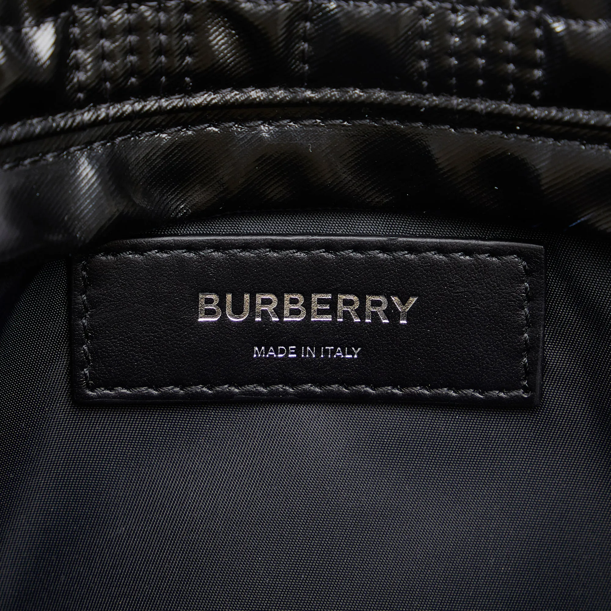 Quilted Horseferry Print Belt Bag