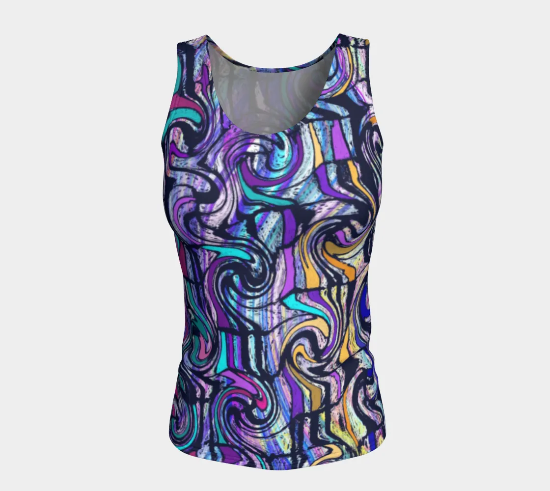 "Casey" Fitted Tank (Long)