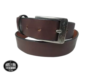 "The Central City" Leather Belt