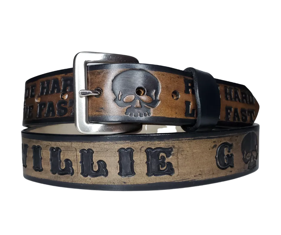 "The Daytona" Leather Belt