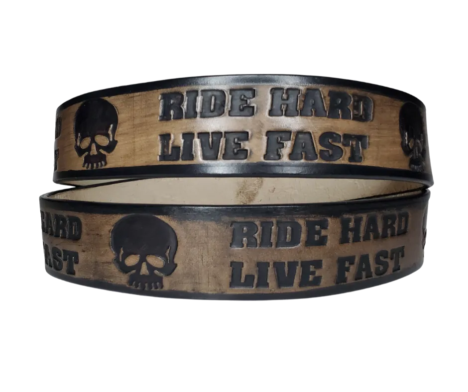 "The Daytona" Leather Belt