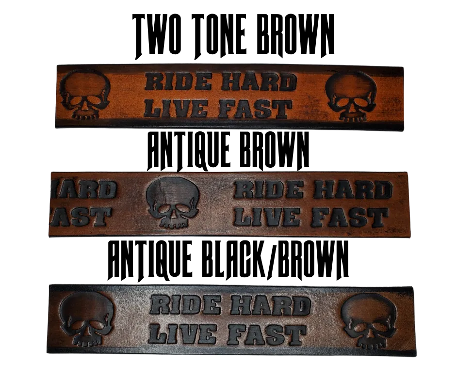 "The Daytona" Leather Belt