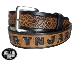 "The Magnus" Knotted Leather Belt