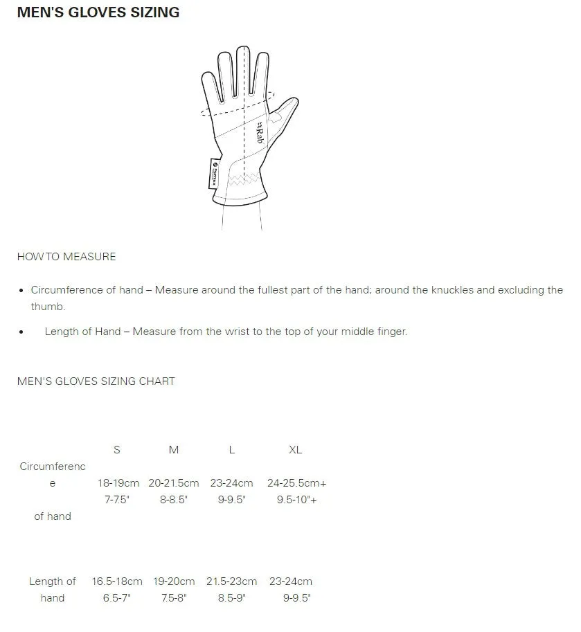 Rab Stretch Knit Glove