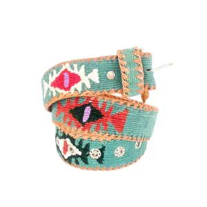 Rancho Belt - Dusty Teal