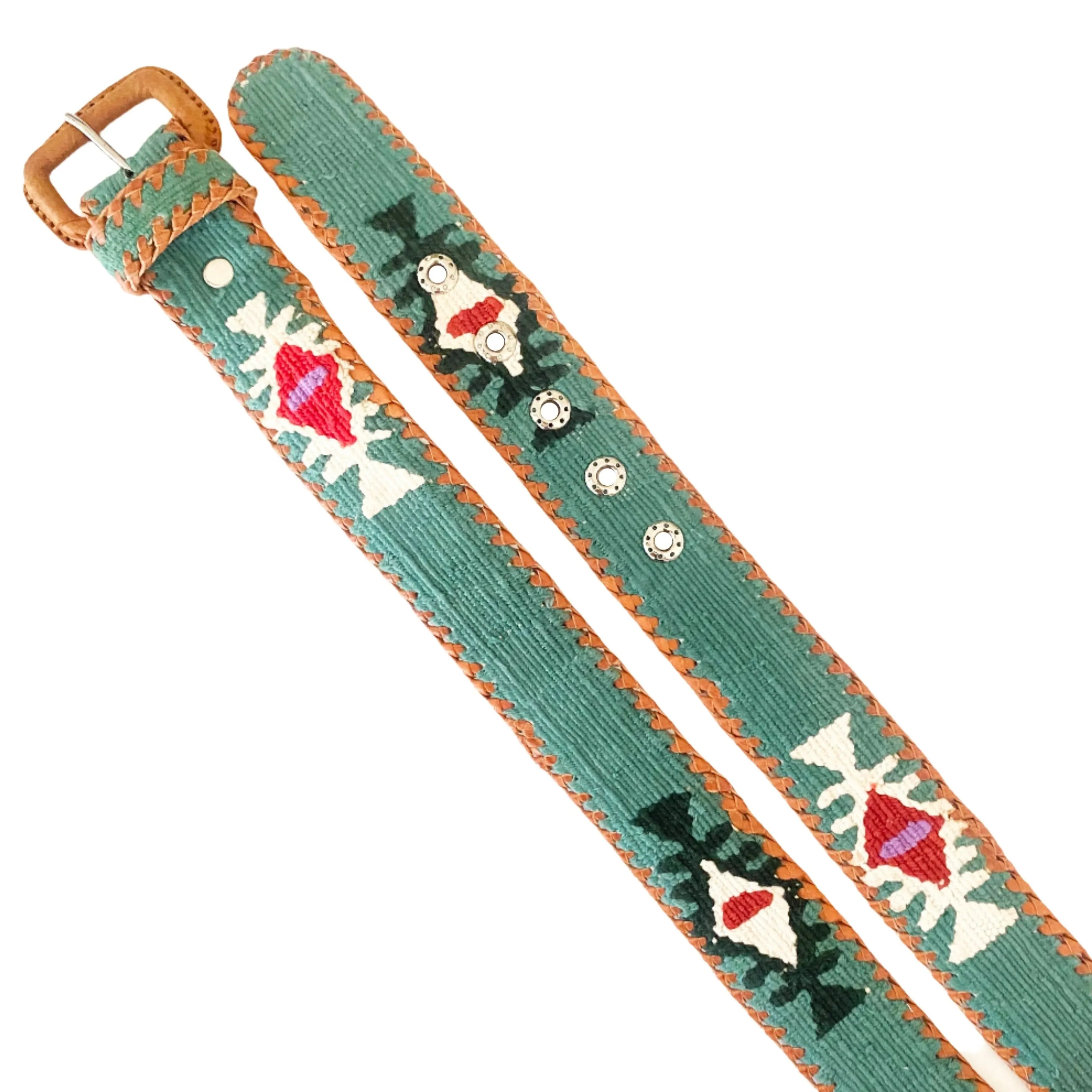 Rancho Belt - Dusty Teal