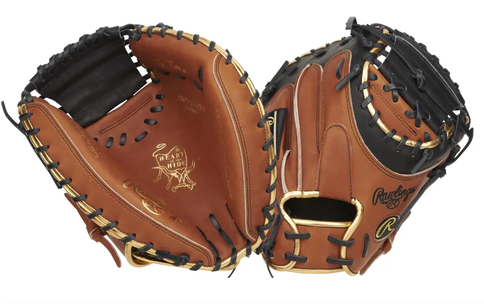 Rawlings Colorsync 7.0 Heart of the Hide 34" Baseball Catcher's Mitt - PROYM4GBB