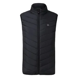 Rechargeable USB Ski Heated Vests Jacket Windproof 9 Areas Smart Heating Electric Clothes Body Warmer For Camping Hiking Cycling