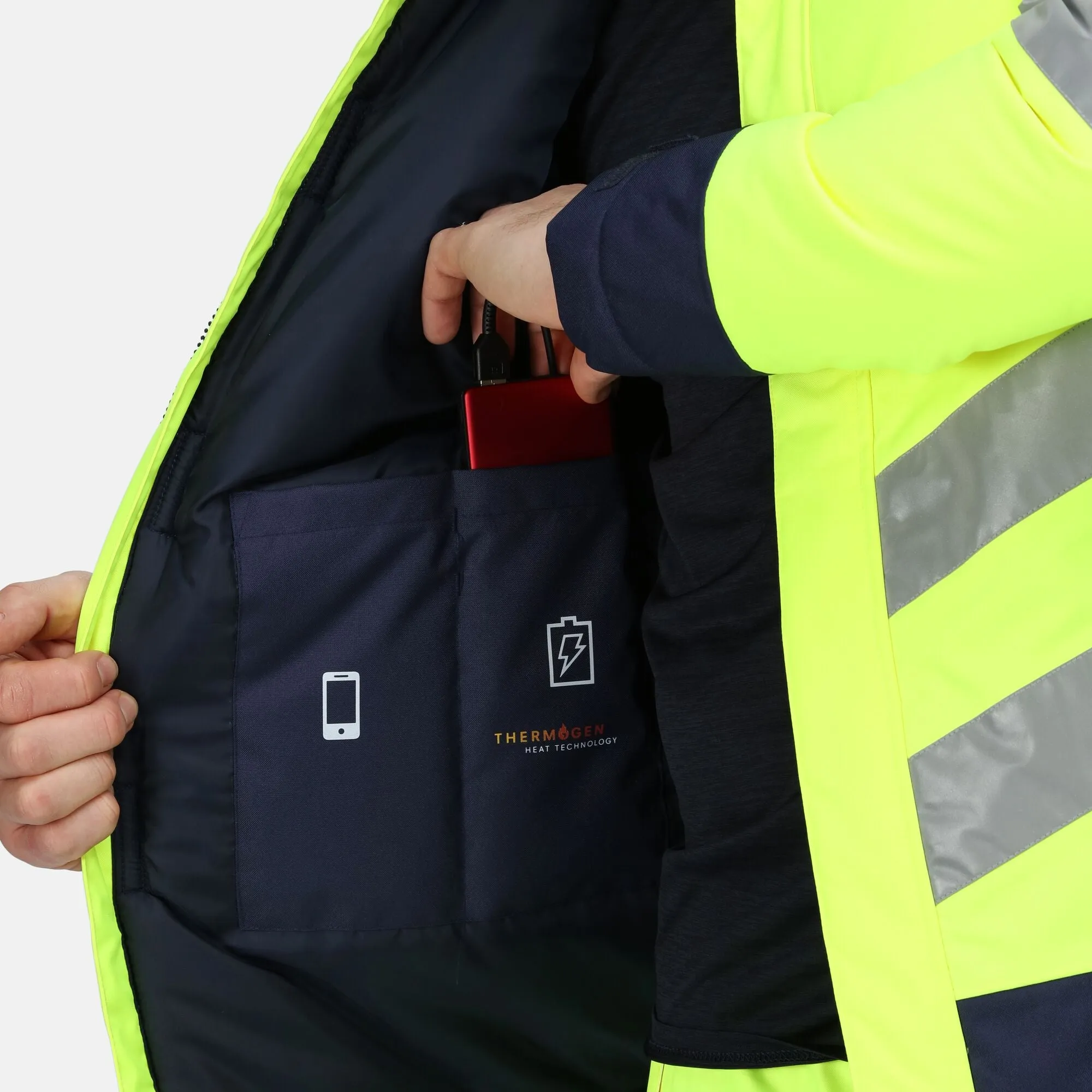 Regatta Professional Pro Hi-Vis Heated Jacket