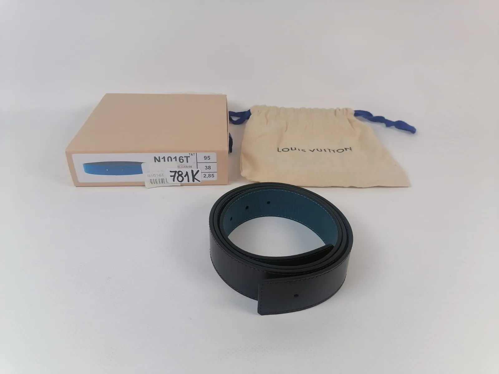 Reversible Taurillon Belt 35 MM