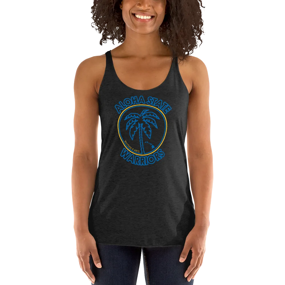 Rhythm Arts Aloha State Warriors Womens Racerback Tank