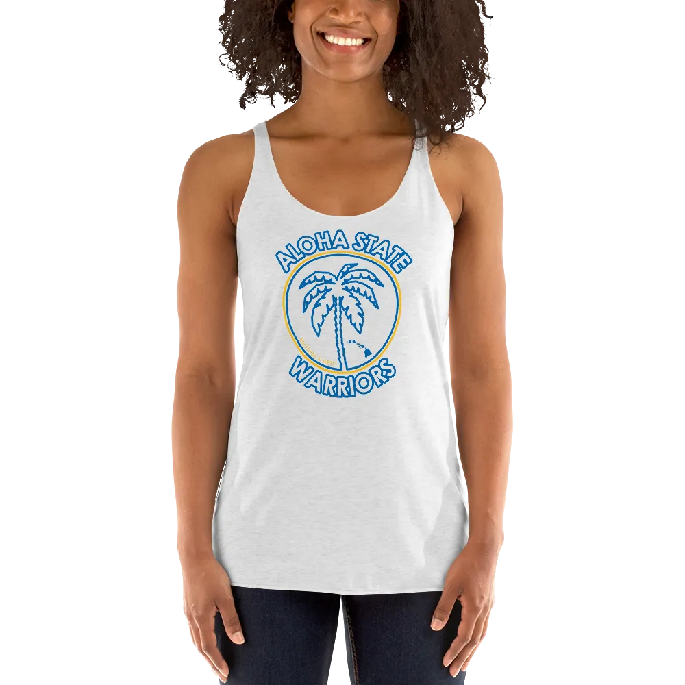 Rhythm Arts Aloha State Warriors Womens Racerback Tank