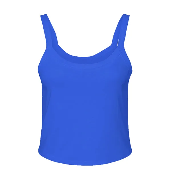 Rib Tank with Spaghetti Strap