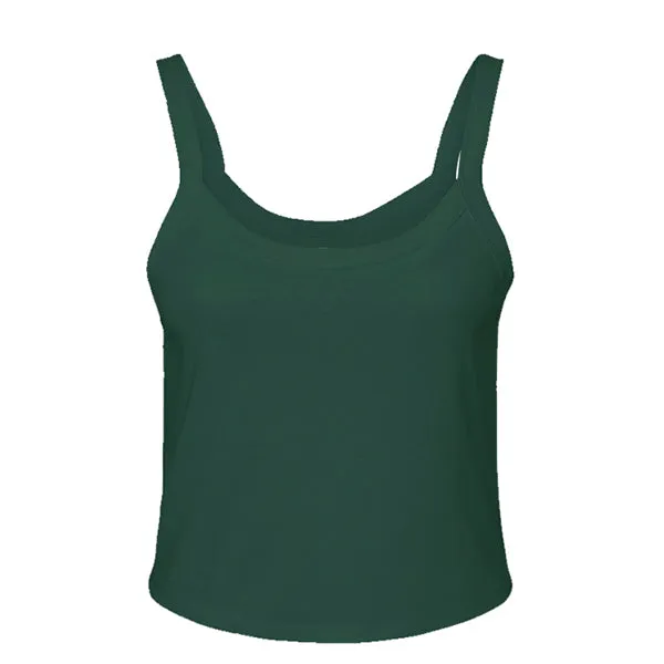 Rib Tank with Spaghetti Strap