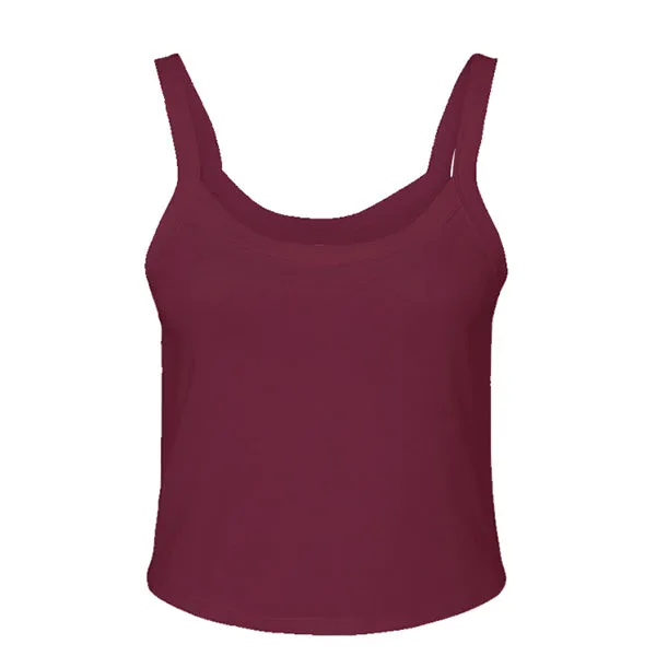 Rib Tank with Spaghetti Strap