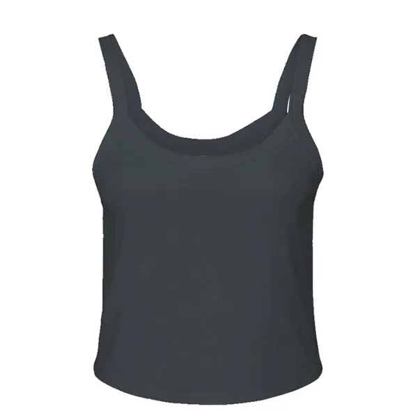 Rib Tank with Spaghetti Strap
