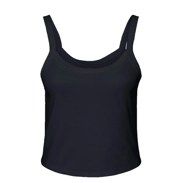 Rib Tank with Spaghetti Strap