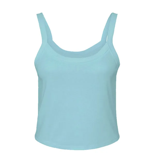 Rib Tank with Spaghetti Strap
