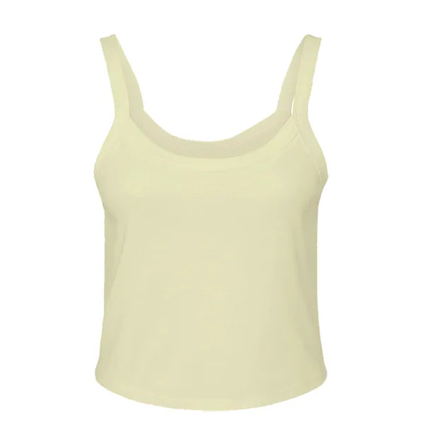 Rib Tank with Spaghetti Strap