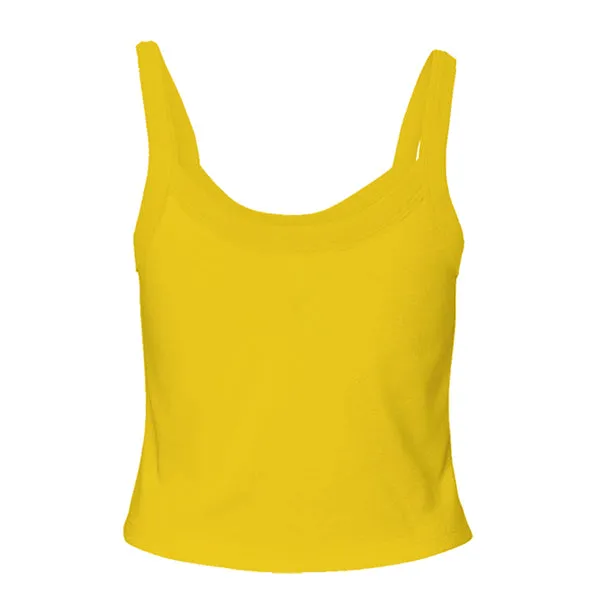 Rib Tank with Spaghetti Strap