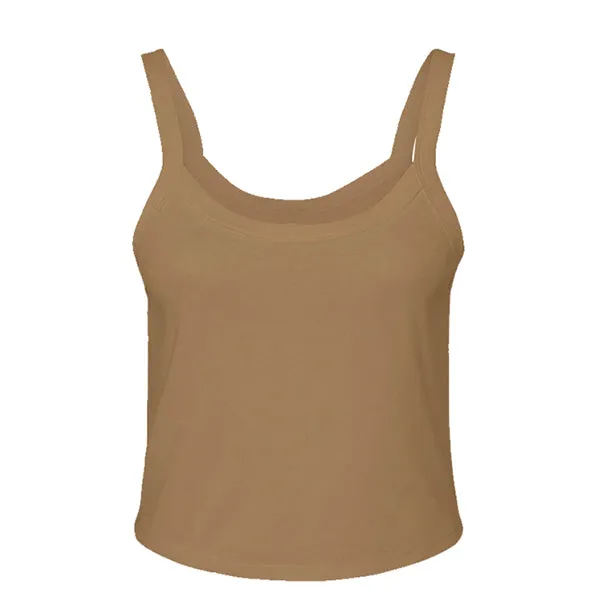 Rib Tank with Spaghetti Strap