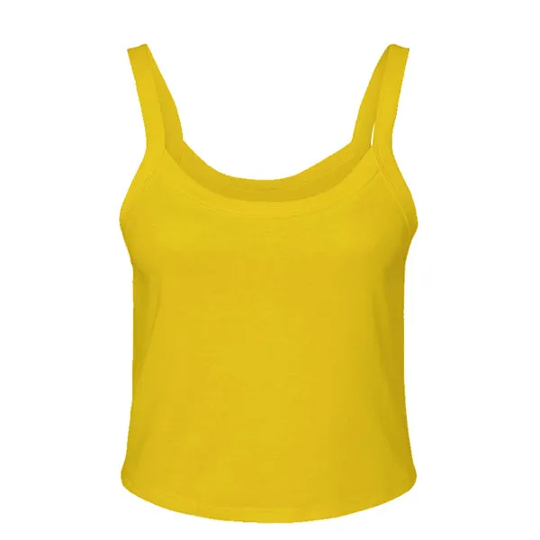 Rib Tank with Spaghetti Strap