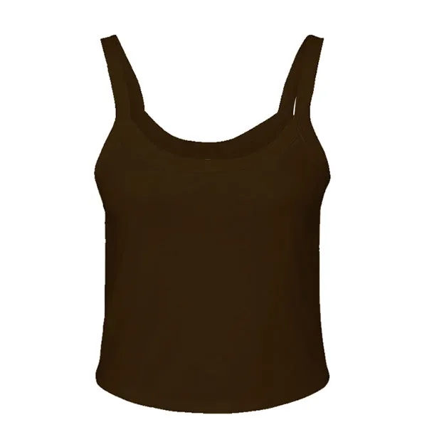 Rib Tank with Spaghetti Strap