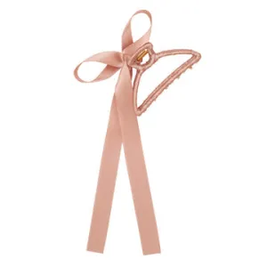 Ribbon Wrapped Claw Clip